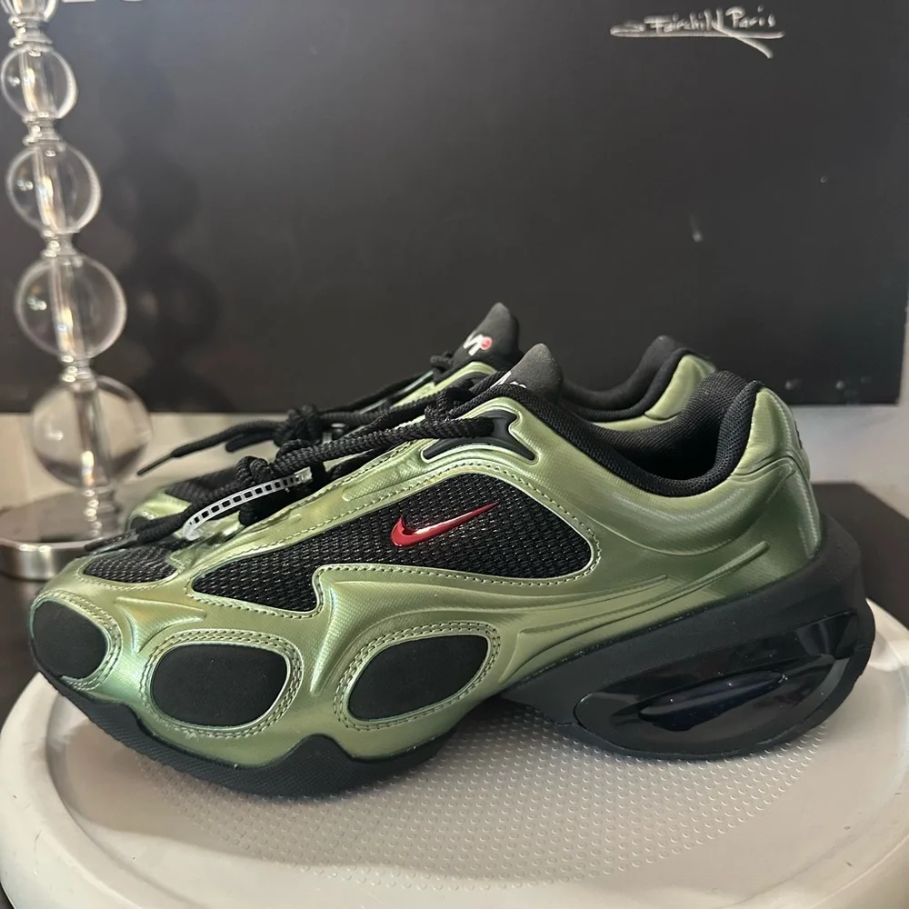 🆕Nike Air Max Muse Metallic Oil Green Sneakers